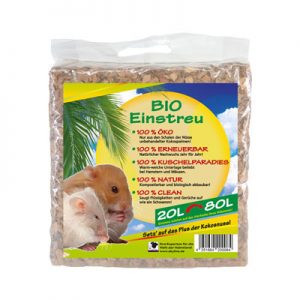 Coconut litter for small animals